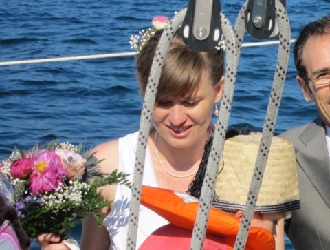 matrimonio in barca a vela